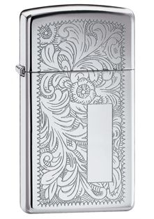 Zippo Slim® Chrome Venetian®