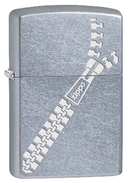 Zippo Zipper Street Chrome