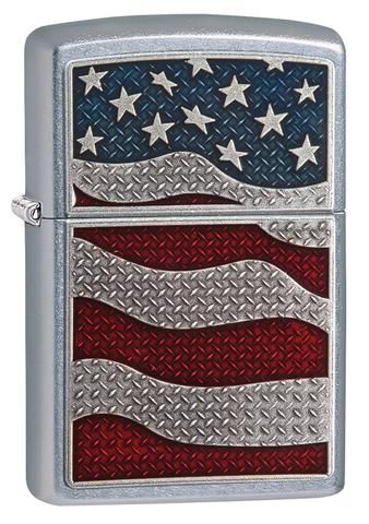 Zippo DIAMOND PLATE FLAG