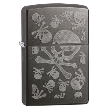 Zippo Iced Skulls