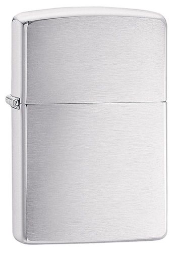 Vỏ Bật Lửa Zippo Chrome chải cổ điển