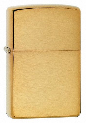 Vỏ Bật Lửa Zippo Brushed Brass Solid