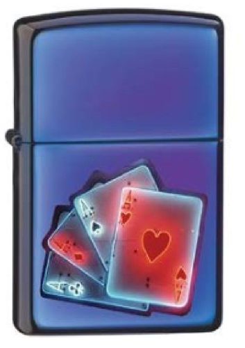 Zippo Smart Aces- Mood Indigo