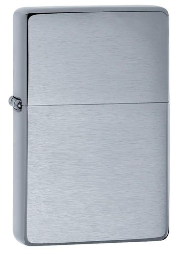 Zippo Brushed Chrome Vintage