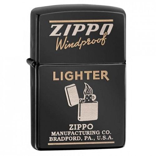 Zippo Black Ebony