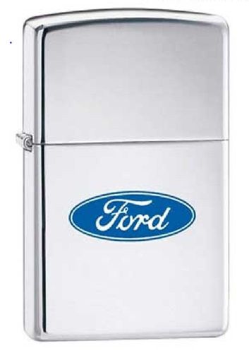 Zippo Ford Oval High Polish Chrome