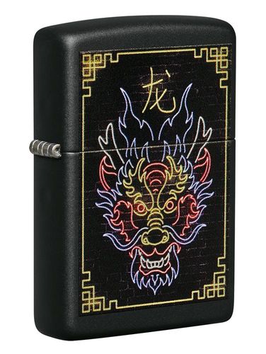 Zippo Neon Dragon Design