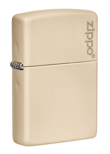 Classic Flat Sand Zippo Logo