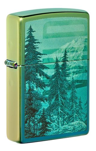 Zippo Mountain Design