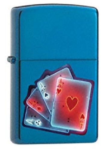 Zippo Smart Aces Sapphire