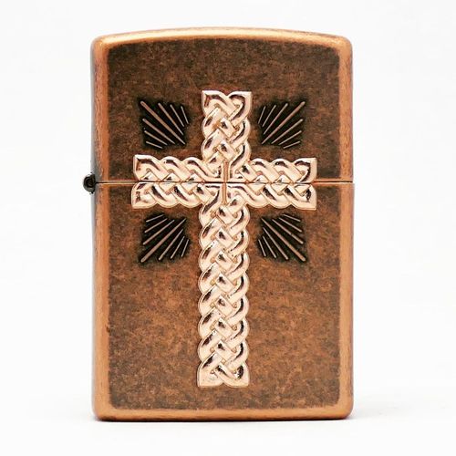 Zippo PRAY CROSS_CA