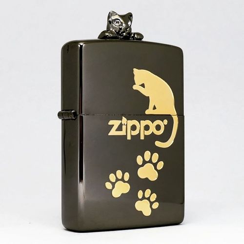 Zippo Cat's metal BK