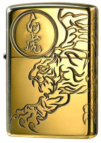 ZIPPO WHITE TIGER GOLD