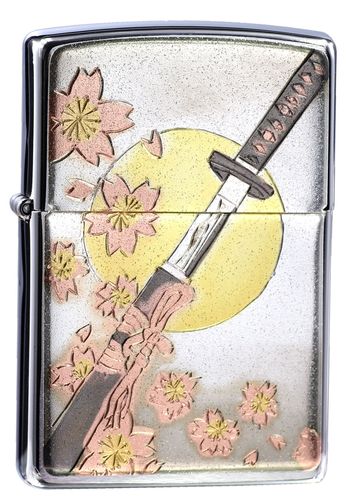 ZIPPO Japanese Traditional Style -Katana