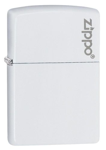 White Matte with Zippo Logo