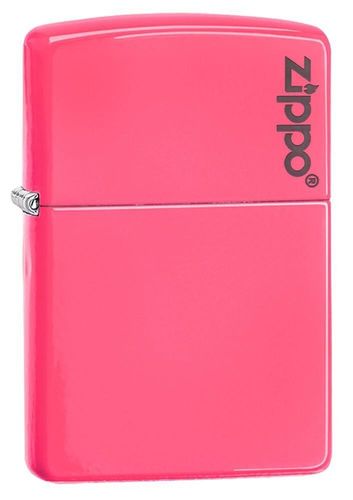 Zippo Neon Pink Zippo Logo