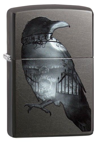 Zippo Double Exposed Raven