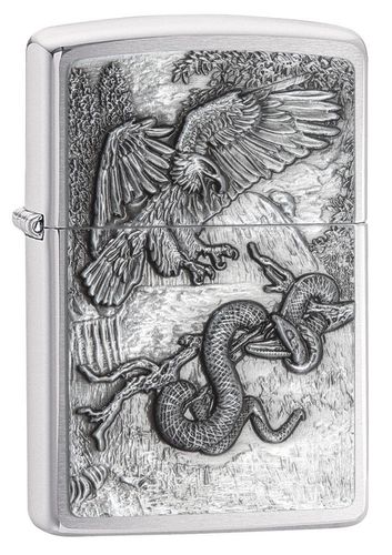 Zippo Eagle vs. Snake