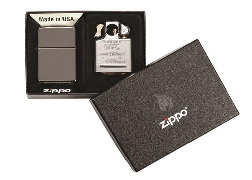 Zippo Black Ice® Lighter & Pipe Insert