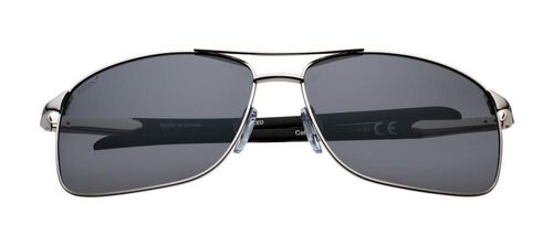 Zippo Silver Polarized Pilot Sunglasses