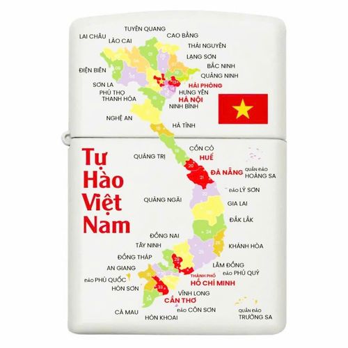 Zippo Vietnam Map