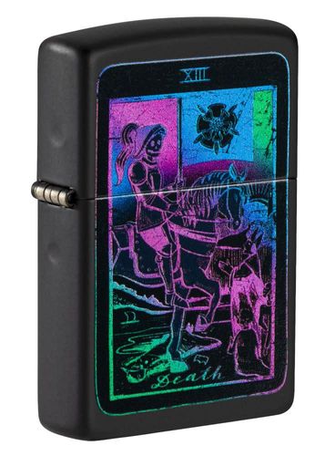 Zippo Black Light Tarot Card Design