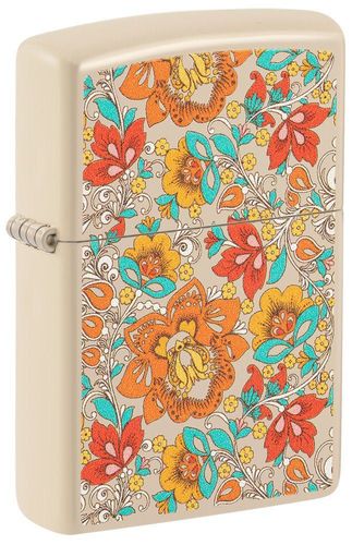 Zippo Vintage Floral Design