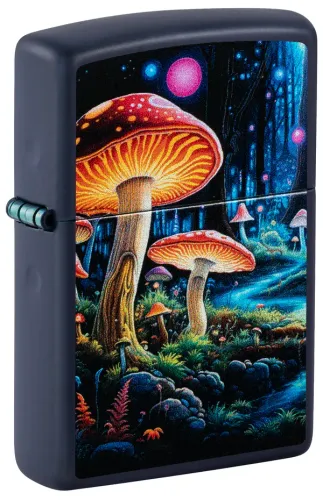 Black Light Mushroom Design