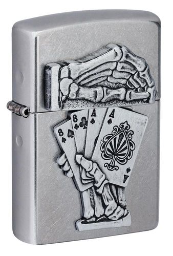 Zippo Dead Mans Hand Emblem Design