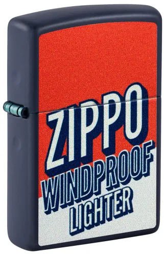 Color Block Zippo Design