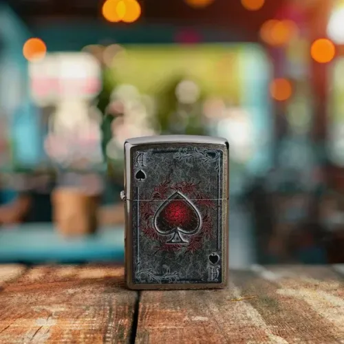 Antiqued Ace Design