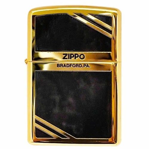 Black Marble Gold Double Sided
