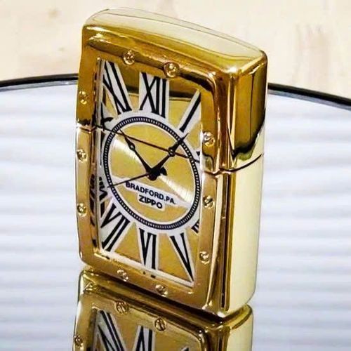 Watch Face Gold Mirror Bezel Metal