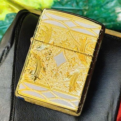 Armor High Polish Gold with Deep Carve