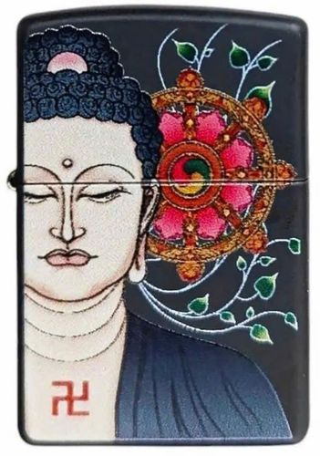 Black Matte Buddha Design