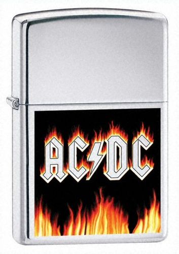 AC/DC Rock Music Flames