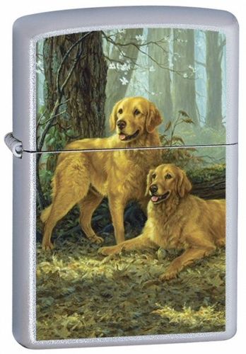 Zippo Linda Picken Two Goldens