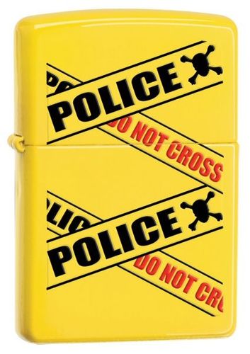 Zippo Police Caution Lemon