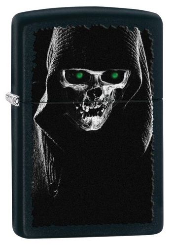 Zippo Hooded Skull