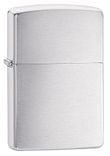 Vỏ Bật Lửa Zippo Chrome chải cổ điển