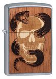 Zippo WOODCHUCK USA Skull & Snake