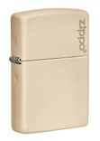 Zippo Classic Flat Sand Zippo Logo