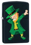 Zippo Dabbing Leprechaun Design