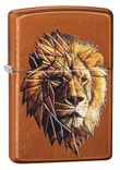 Zippo Polygonal Lion Design