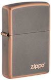 Rustic Bronze Zippo Logo
