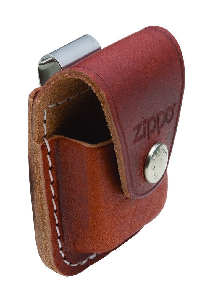 Zippo Brown Lighter Pouch- Clip