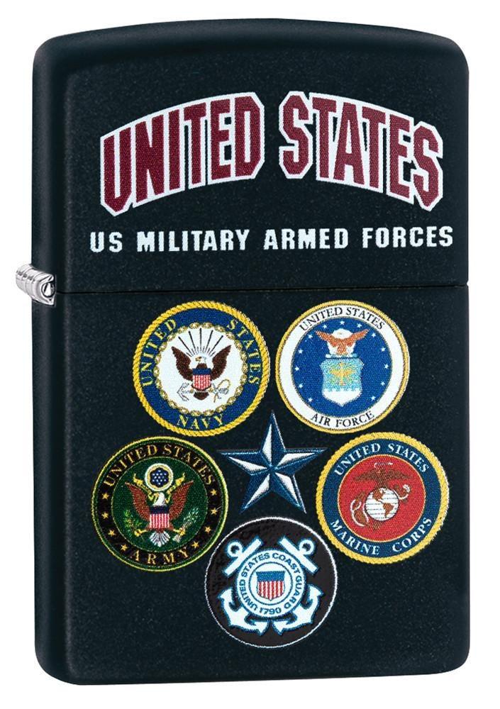 Zippo U.S. Military Armed Forces