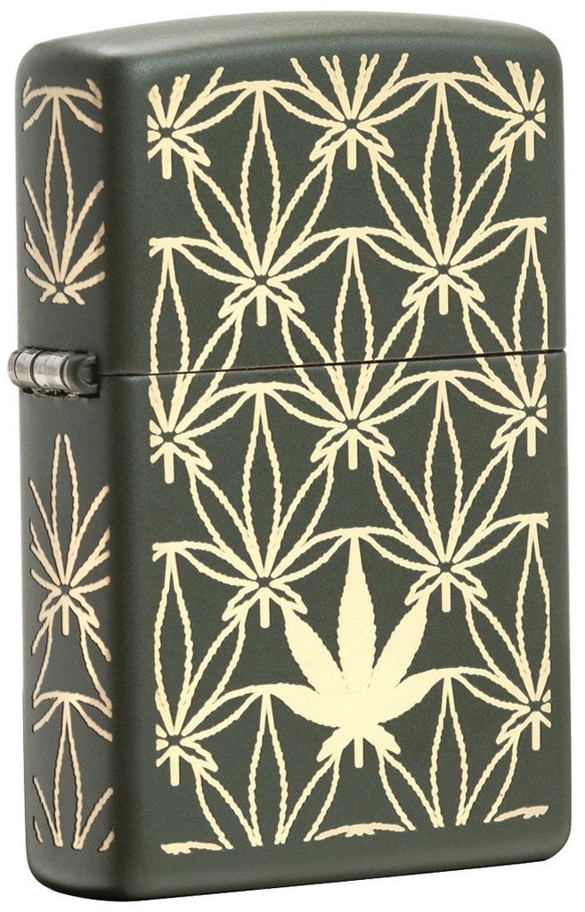Zippo Marijuana Pattern