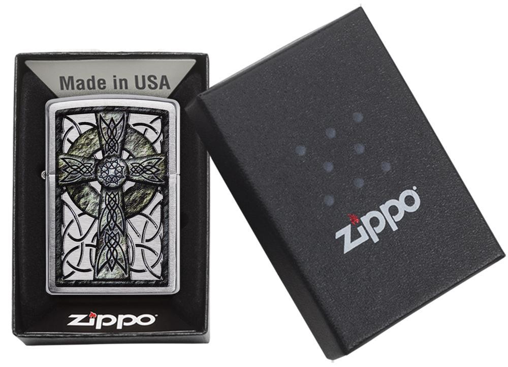 Zippo Celtic Cross Design