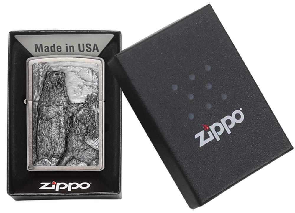 Zippo Bear vs. Wolf